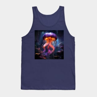 Neon Jellyfish #1 Tank Top